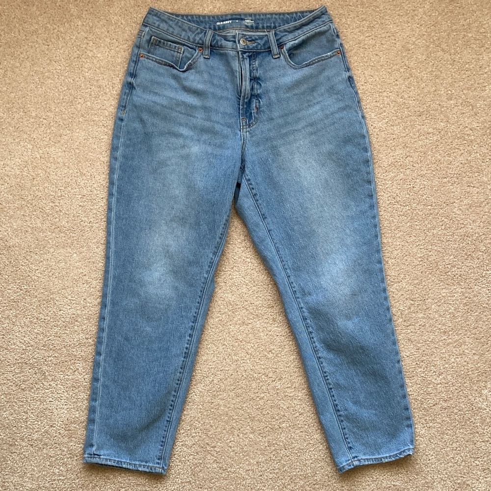 Old Navy curvy OG straight high rise jeans sz 8 wmn